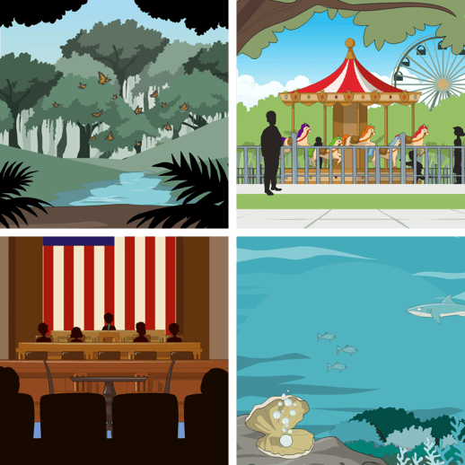 Hundreds of Backgrounds 1024w