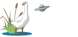 Goose and UFO