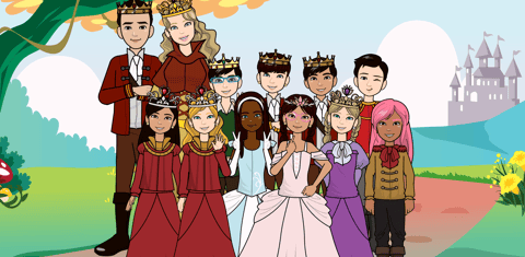 Fairytale class photo