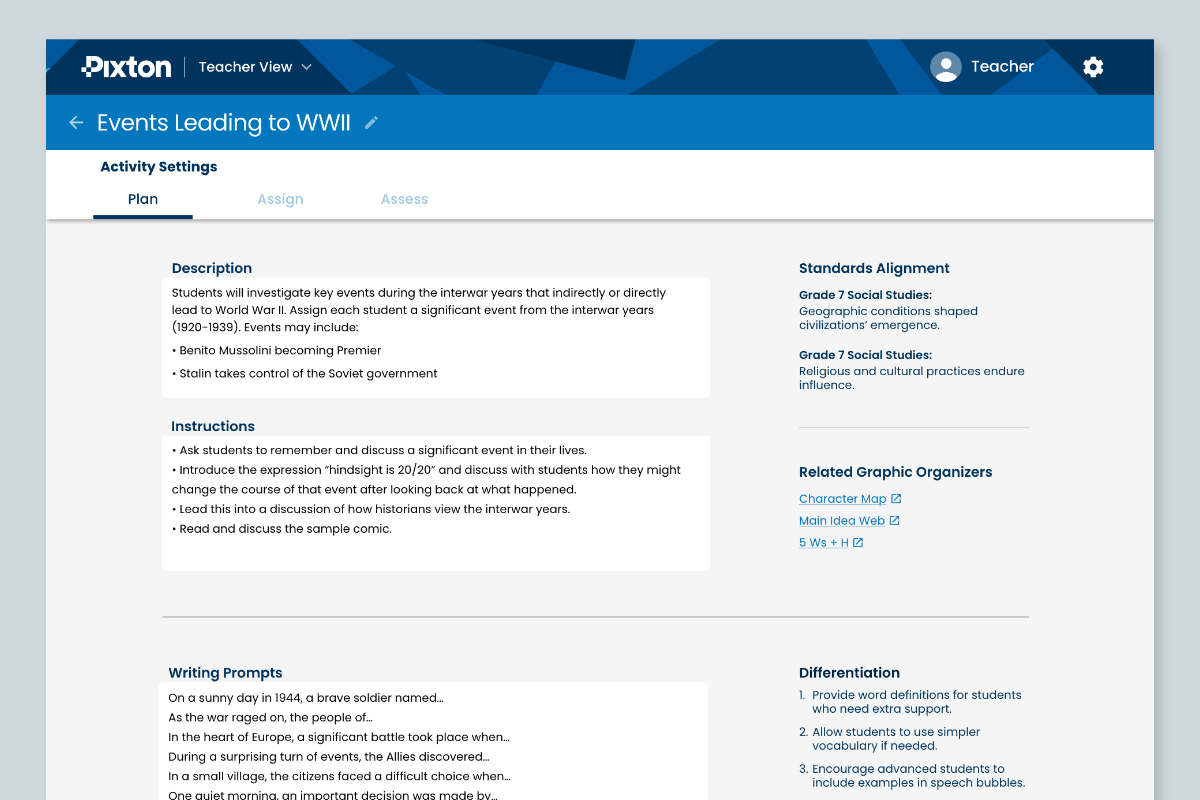 Social Studies Activity Maker