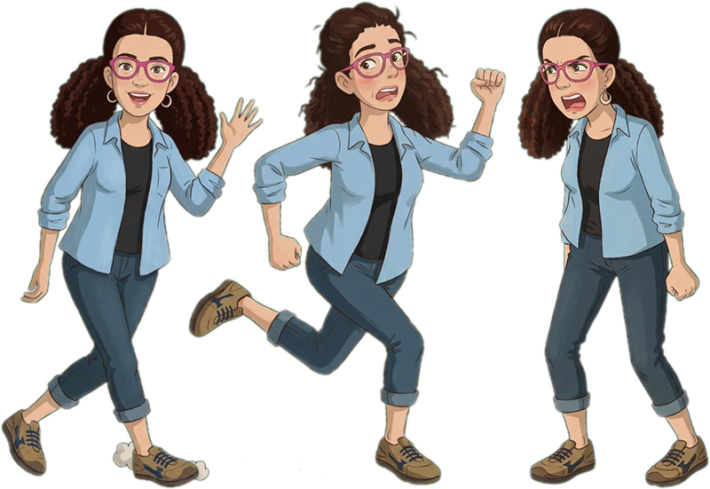 Screenshot: character consistency