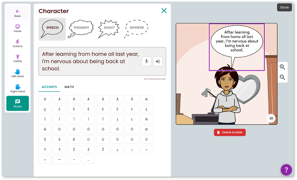 Comic Maker Speech to Text 1024