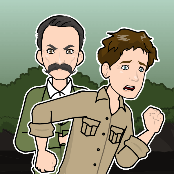 The Most Dangerous Game Rainsford Drawing